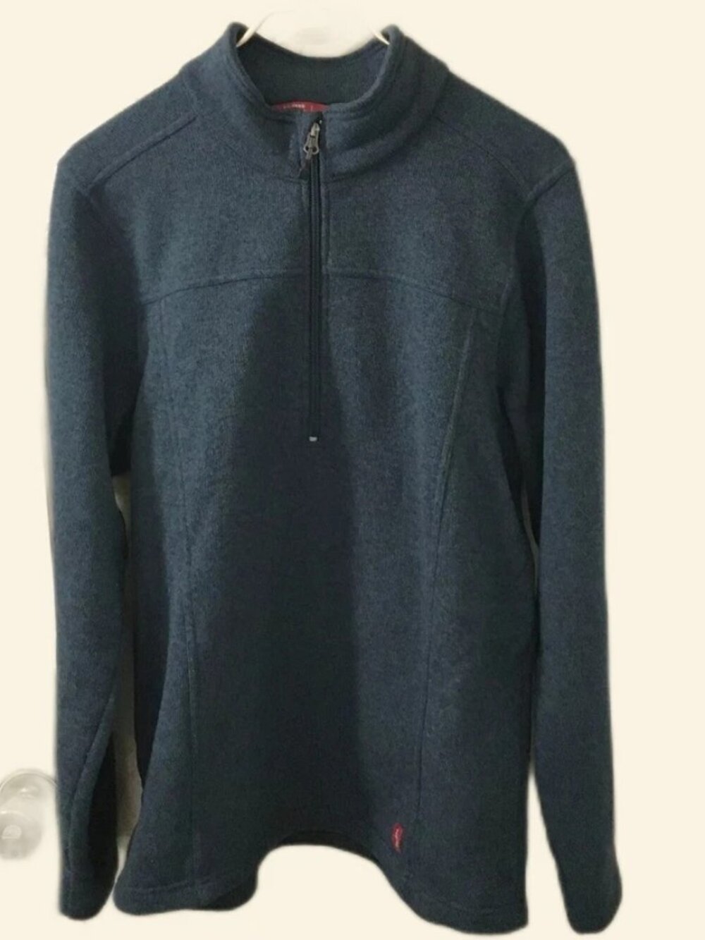 Eastern Mountain Sports EMS Women's Half zip Sweater Jacket Dark Blue-Size L